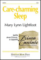 Care-Charming Sleep SATB choral sheet music cover